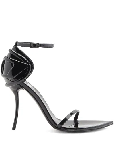 DIESEL D-TEN & HALF LEATHER SANDALS
