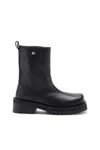 Diesel D-texan Square-toe Boots In Black