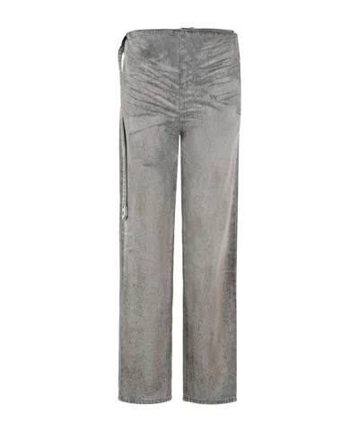 Diesel D Thalira Fsi 5 Pocket In Gray