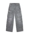 Diesel Gray Relaxed D-touch Odcbe Jeans In Gray