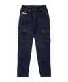 Diesel D-ursy Joggjeans Straight Jeans In Black
