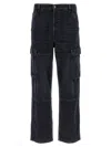 Diesel 'd-uty-cargo' Jeans In Black