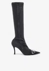 Diesel D-venus 100 Knee-high Boots In Black