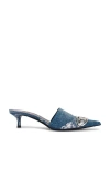 Diesel D-venus Kittie B Kitten Heels In 블루