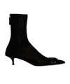 Diesel D-venus Kittie Bit Boots In Black