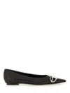 Diesel D-venus-ballerina Flats In Nappa Leather