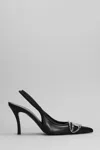 Diesel D-venus Sb - Décolleté Slingback In Black