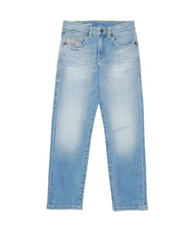 Diesel Kids' D-viker-j Jeans In Blue