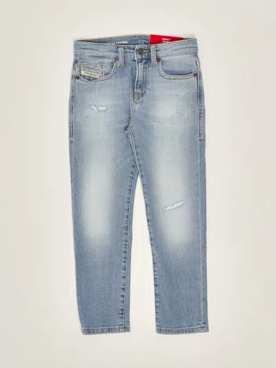 Diesel Kids' D-viker Jeans Jeans In Blue
