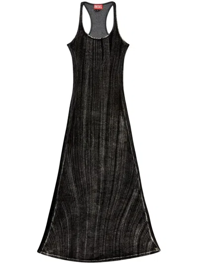 Diesel D-vog Maxi Dress In 900