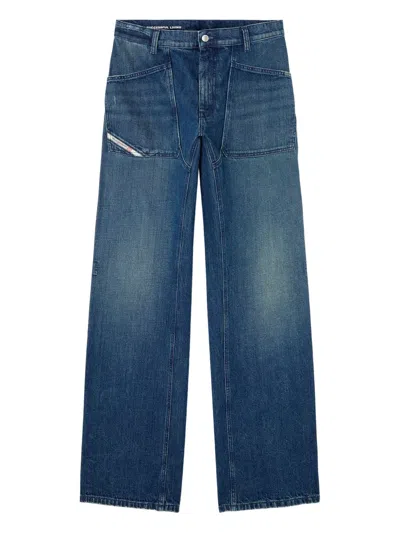 Diesel D-zeta Jeans In Blue