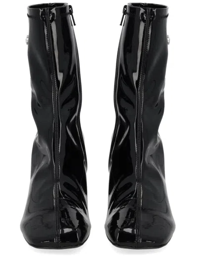 Diesel D-amber Md Boots In Black