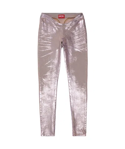Diesel D-amber Super-skinny Jeans In Pink