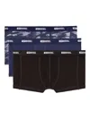 Diesel Damien Boxers (pack Of Three) In Black