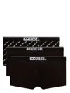 Diesel Damien Boxers (pack Of Three) In Black