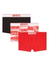 Diesel Damien-d-box-3pack Boxer Briefs In Multi