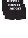 Diesel Damien-d-pop Boxers (set Of Three) In Black