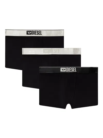 Diesel Damien-gft Boxers (pack Of Three) In Black
