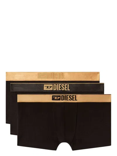 Diesel Damien-gft Boxers (pack Of Three) In Black