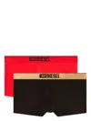 Diesel Damien-gft Boxers (pack Of Three) In Black