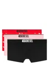 Diesel Valentine's Day Damien-gft Boxers (pack Of Three) In Red
