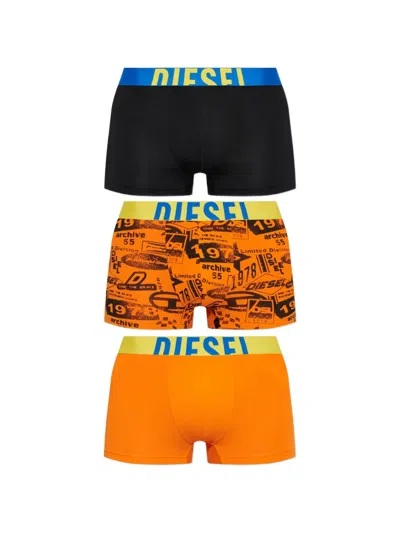 Diesel Damien-d-pop Boxers (set Of Three) In Multi