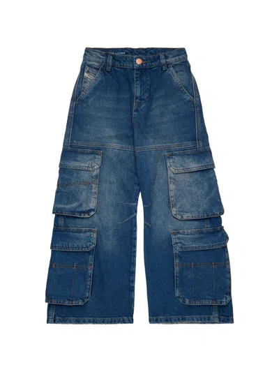 Diesel Kids Jeans In Blue