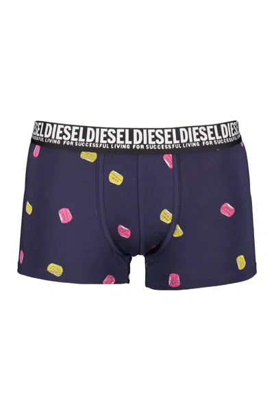 Diesel Dark Blue Boxers, Comfort And Style