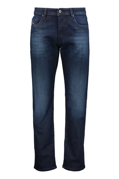 Diesel Straight Jeans In Blue