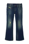 Diesel 1969 D-ebbey Bootcut Jeans In Blue