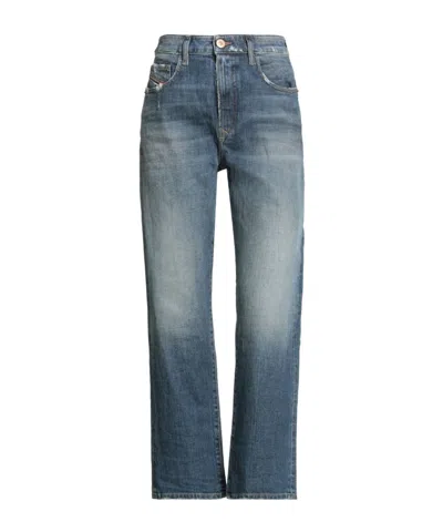 Diesel Dark Denim Long Pants In Blue