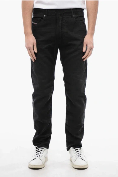 Diesel Dark Wash Narrot-ne-r Jogg Jeans 16cm In Black