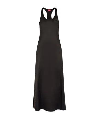 Diesel D'arlyn Maxi Dress In Black
