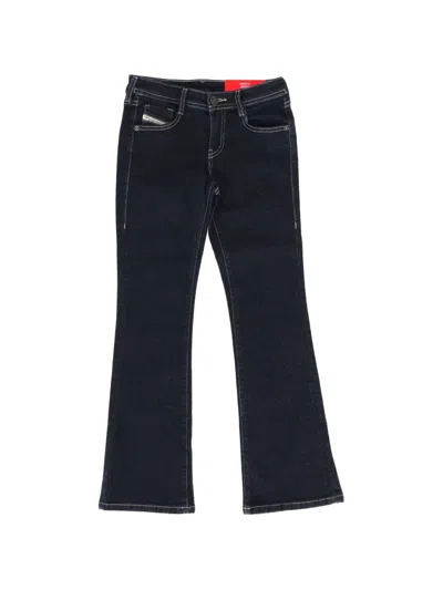 Diesel Kids' D-arry-j Bootcut Jeans In Black