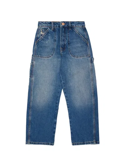 Diesel Kids' D-bart Jeans In Blue
