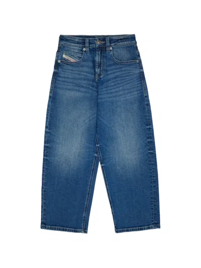 Diesel Kids' 디데본 릴랙스 핏 진 In Blue