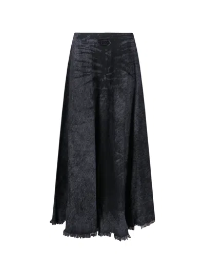 DIESEL DE-ANNET-FSH MIDI SKIRT