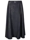Diesel Skirts Blue And Green In Black