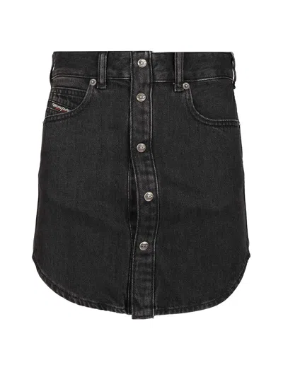 Diesel De-ard Jackets Black