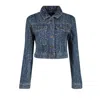 Diesel De-atel-s Cropped Denim Jacket