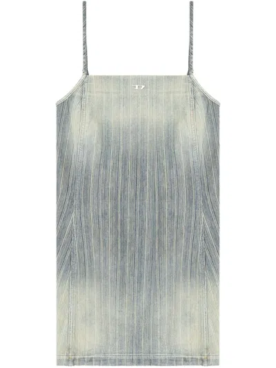 Diesel De-betty Dress In Blue