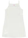 Diesel De-bety-dress-s Denim Minidress In White