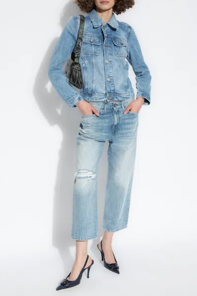 Diesel ‘de-bonny' Jacket In Light Blue