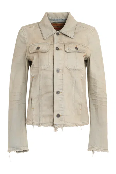 Diesel De-bonny-s1 Denim Jacket In Blue