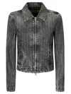 Diesel Distressed Denim Jacket