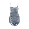 Diesel Blue De-dra-short-fsg Mini Dress