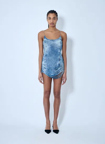 Diesel Women De-dra-short-fsg Mini Dress In Multicolor