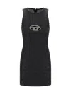 Diesel De-ferriz Logo Mini Dress