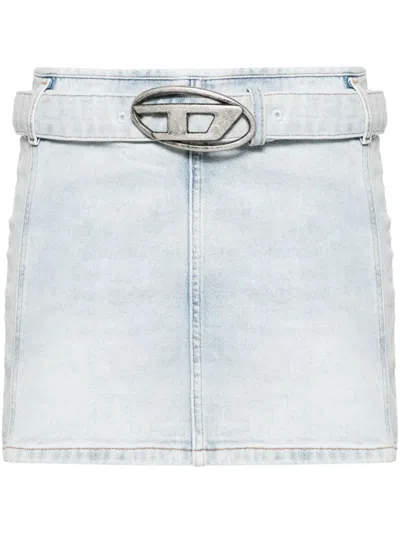 DIESEL DE-FLIP-S DENIM MINISKIRT