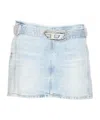 Diesel De-flip Skirt In Multicolor